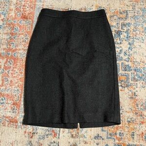 Jcrew No. 2 wool pencil skirt grey